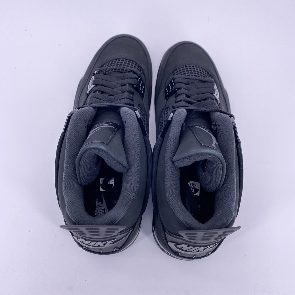Air Jordan 4 Retro "Black Cat" 2025 New Size 13