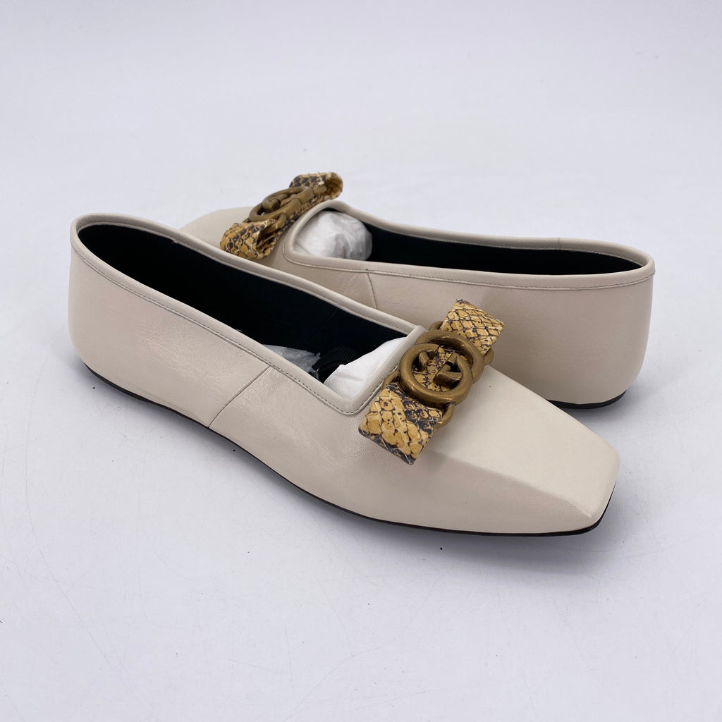 Gucci Flat "Double G Ballet"  New Size 36