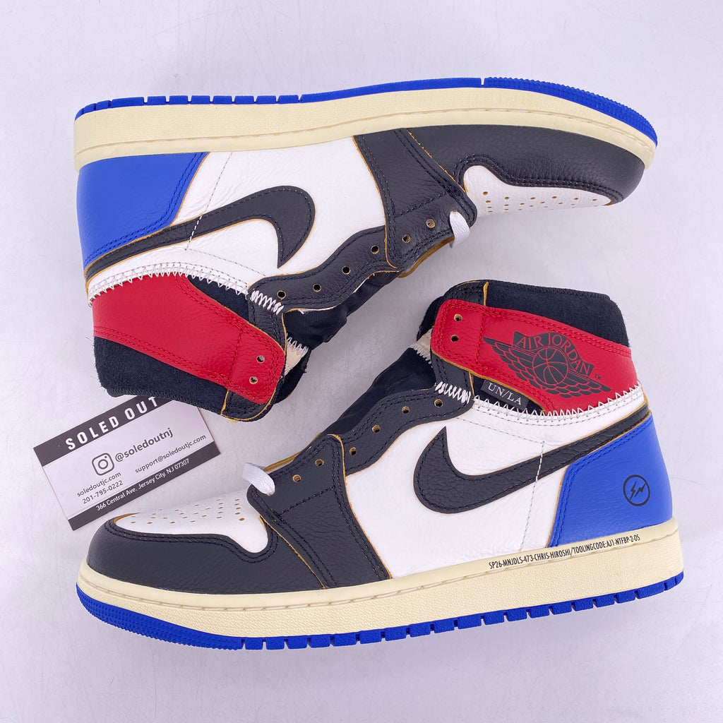 Air Jordan 1 Retro High OG "Union Fragment Varsity Red" 2026 New Size 9.5