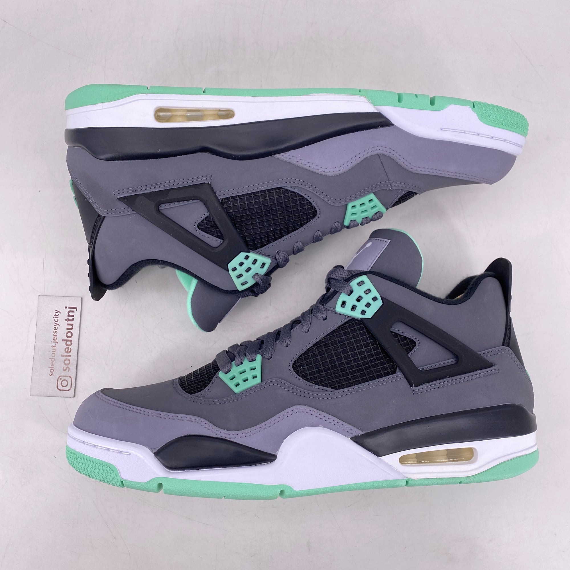 Air Jordan 4 Retro &quot;Green Glow&quot; 2014 New Size 11