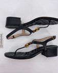 Gucci Sandals "Double G"  New Size 36W