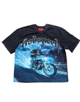 Godspeed T-Shirt "BLUE FLAMES" Black New Size L