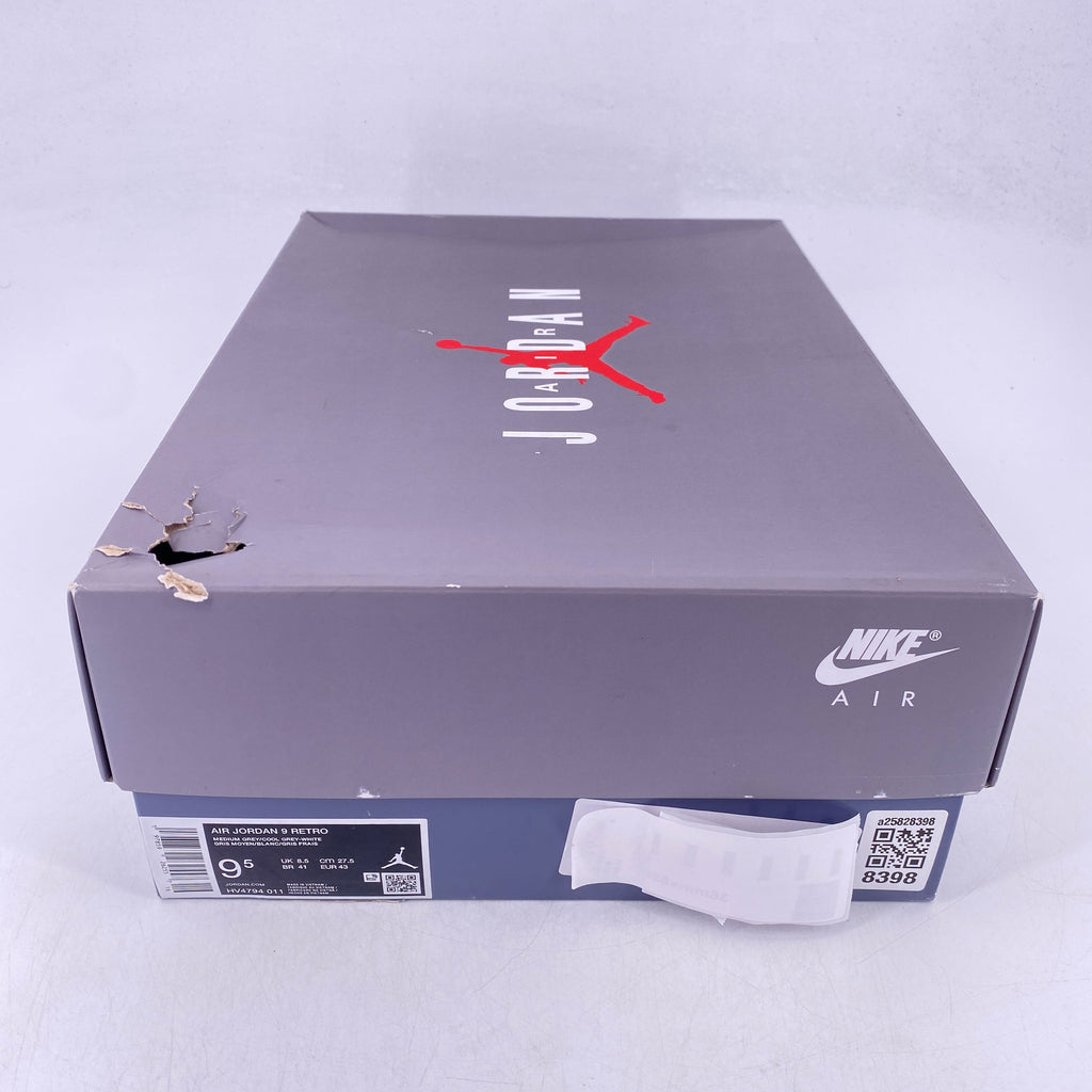 Air Jordan 9 Retro "Cool Grey" 2025 Used Size 9.5
