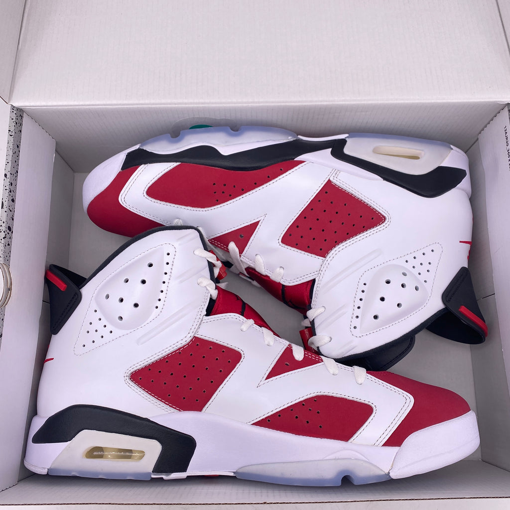 Air Jordan 6 Retro "Carmine" 2021 New Size 13