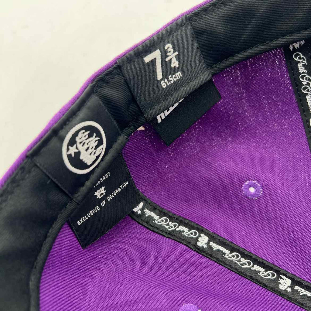 Hellstar Fitted Hat "LOGO" New Purple Size 7 3/4