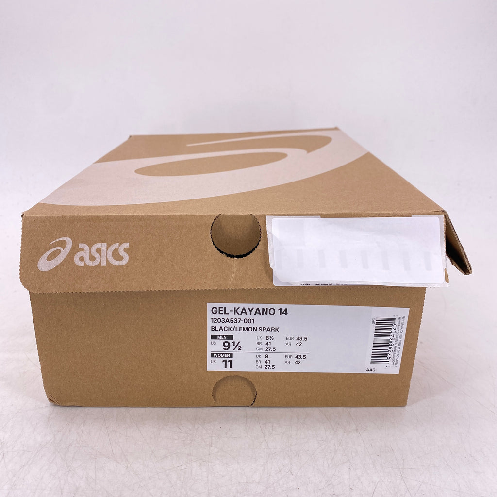 Asics Gel-Kayano 14 "Black Lemon Spark" 2024 New Size 9.5