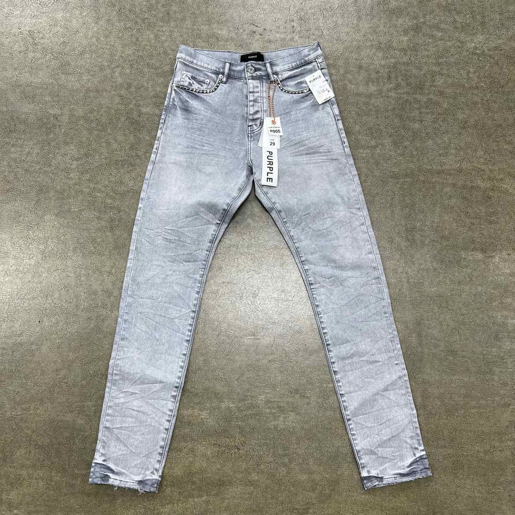 Purple Jeans "GREY" Grey New Size 29