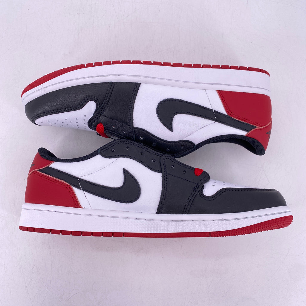 Air Jordan 1 Retro Low "Black Toe" 2023 New Size 10