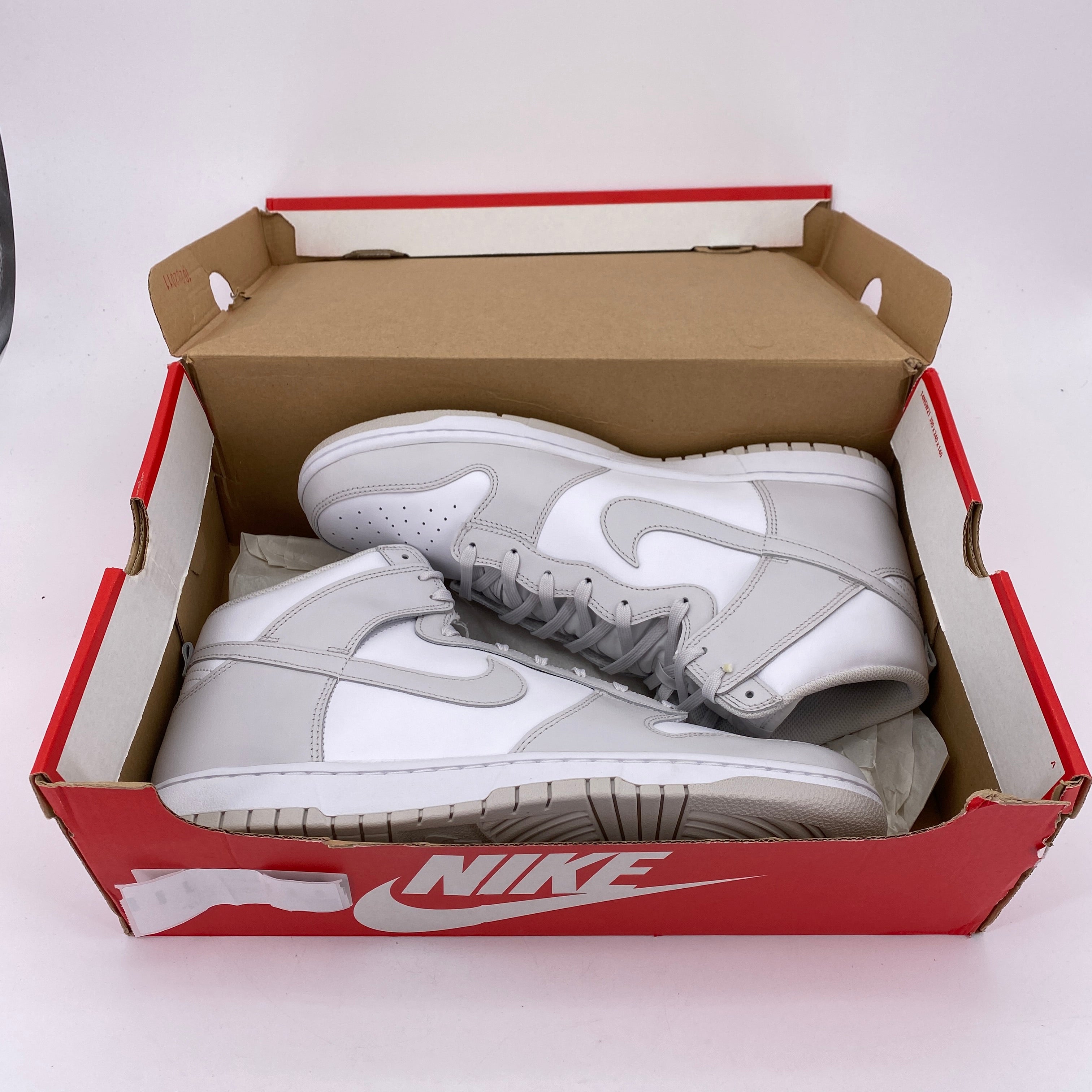 Nike Dunk High Retro &quot;Vast Grey&quot; 2021 New Size 14