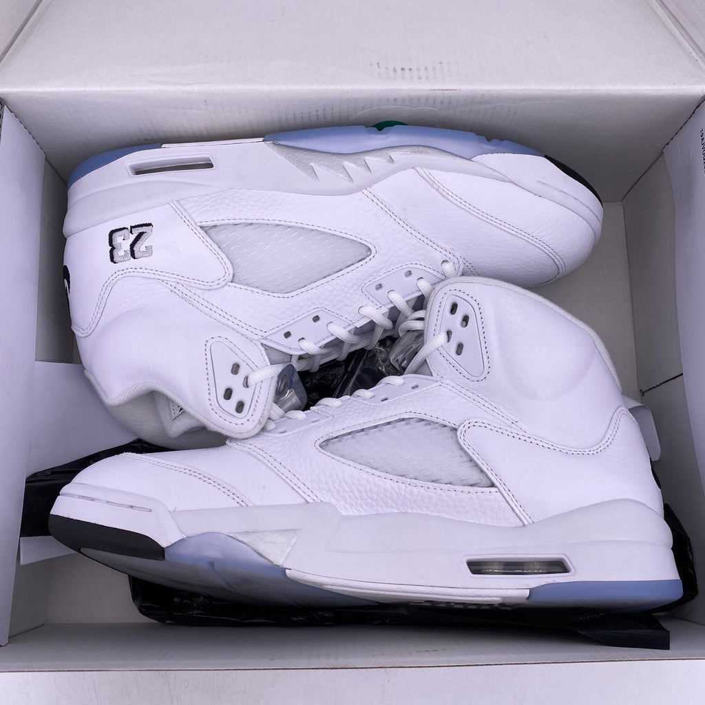 Air Jordan 5 Retro "White Metallic" 2022 Used Size 11.5