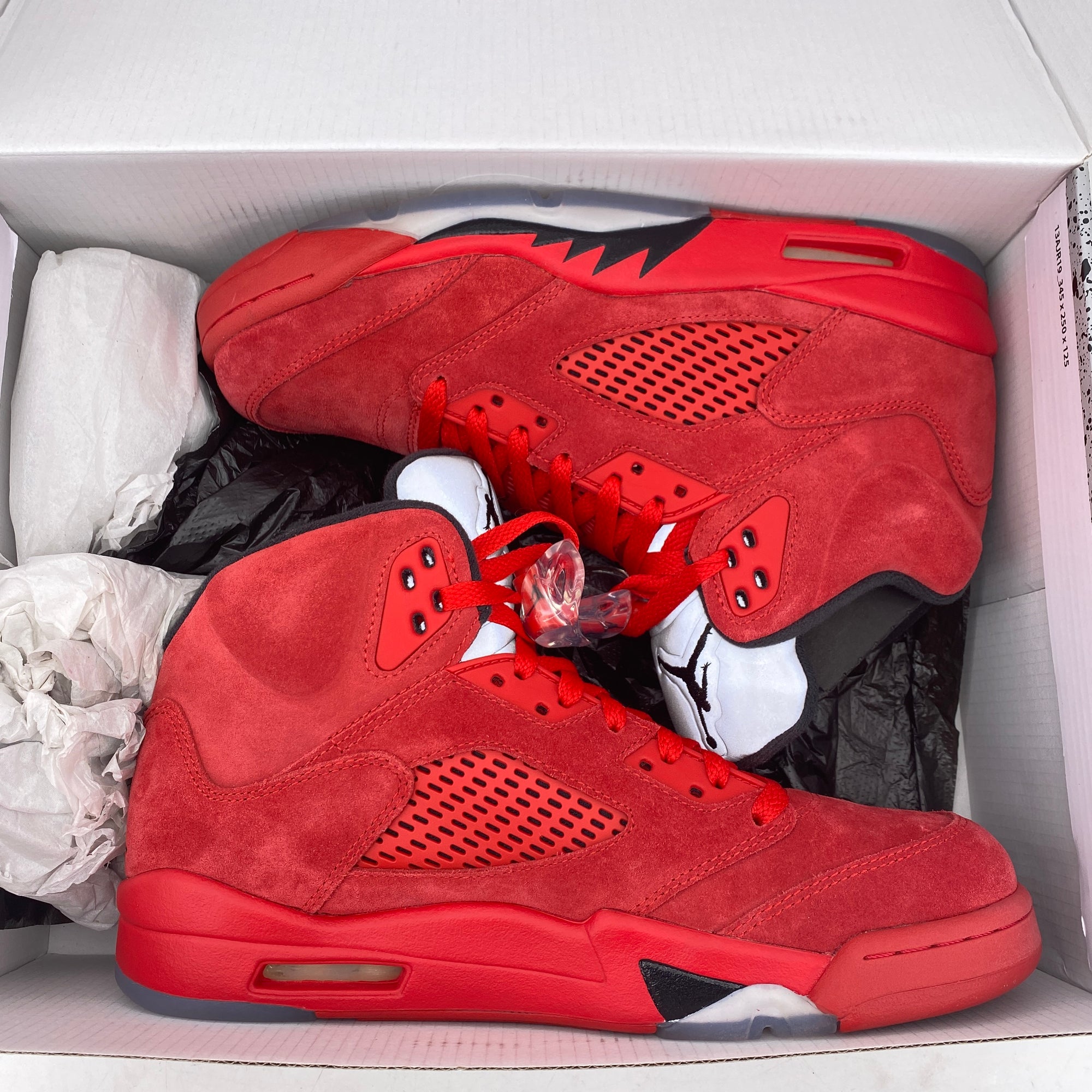 Air Jordan 5 Retro &quot;Red Suede&quot; 2017 New Size 8.5