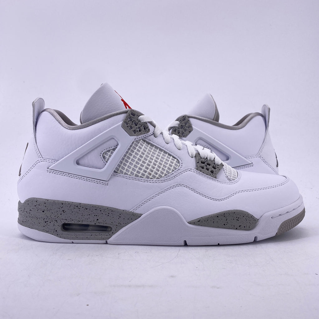 Air Jordan 4 Retro "White Oreo" 2021 New Size 13