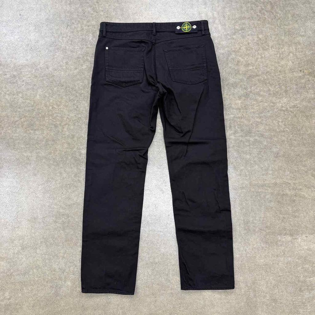 Stone Island Jeans "PATCH" Black Used Size 36