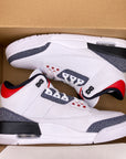 Air Jordan 3 Retro "Fire Red Denim" 2020 New Size 9.5