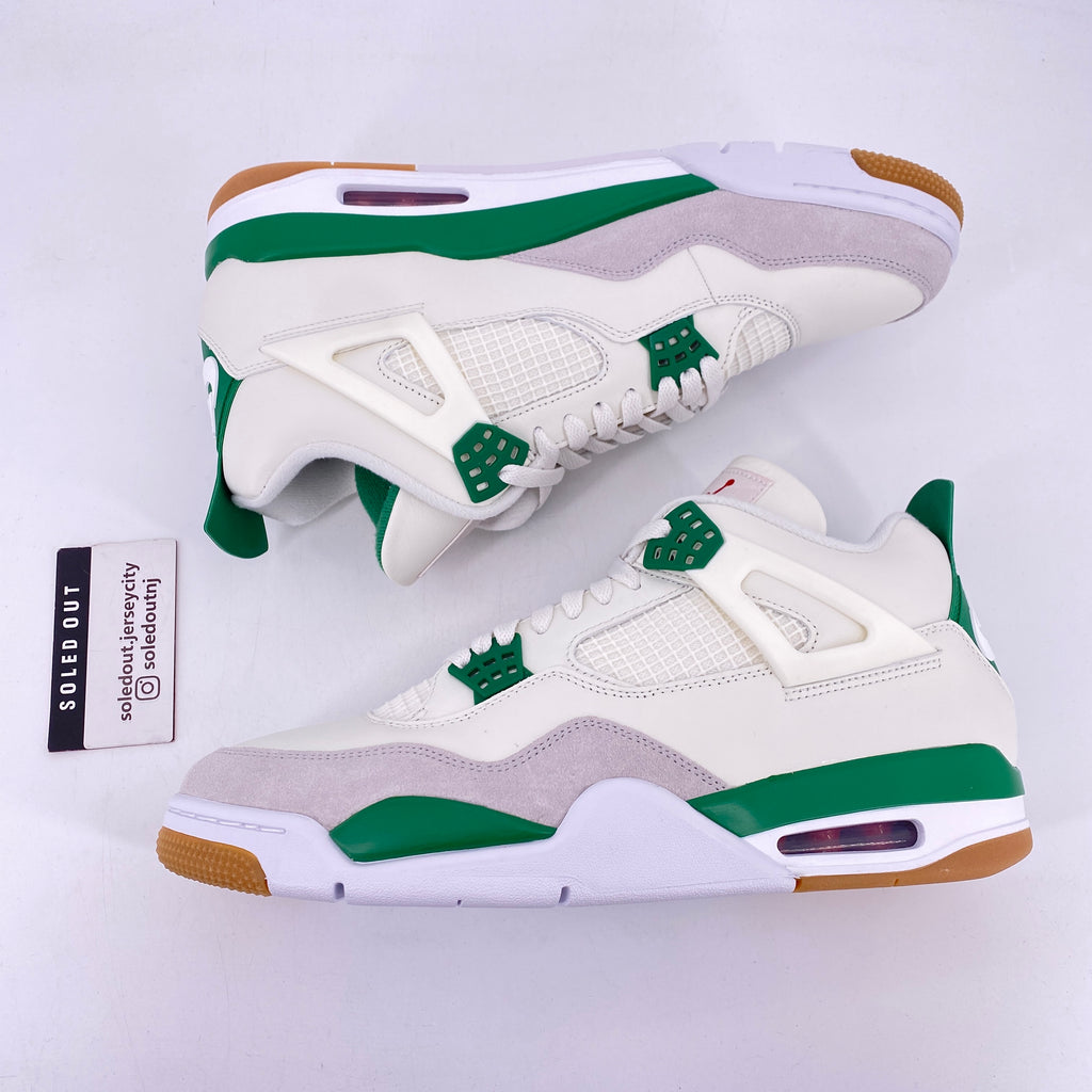 Air Jordan 4 Retro SB "Pine Green" 2023 New Size 12.5
