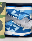 Bape Sk8 Sta "Abc Camo Blue" 2022 Used Size 8.5