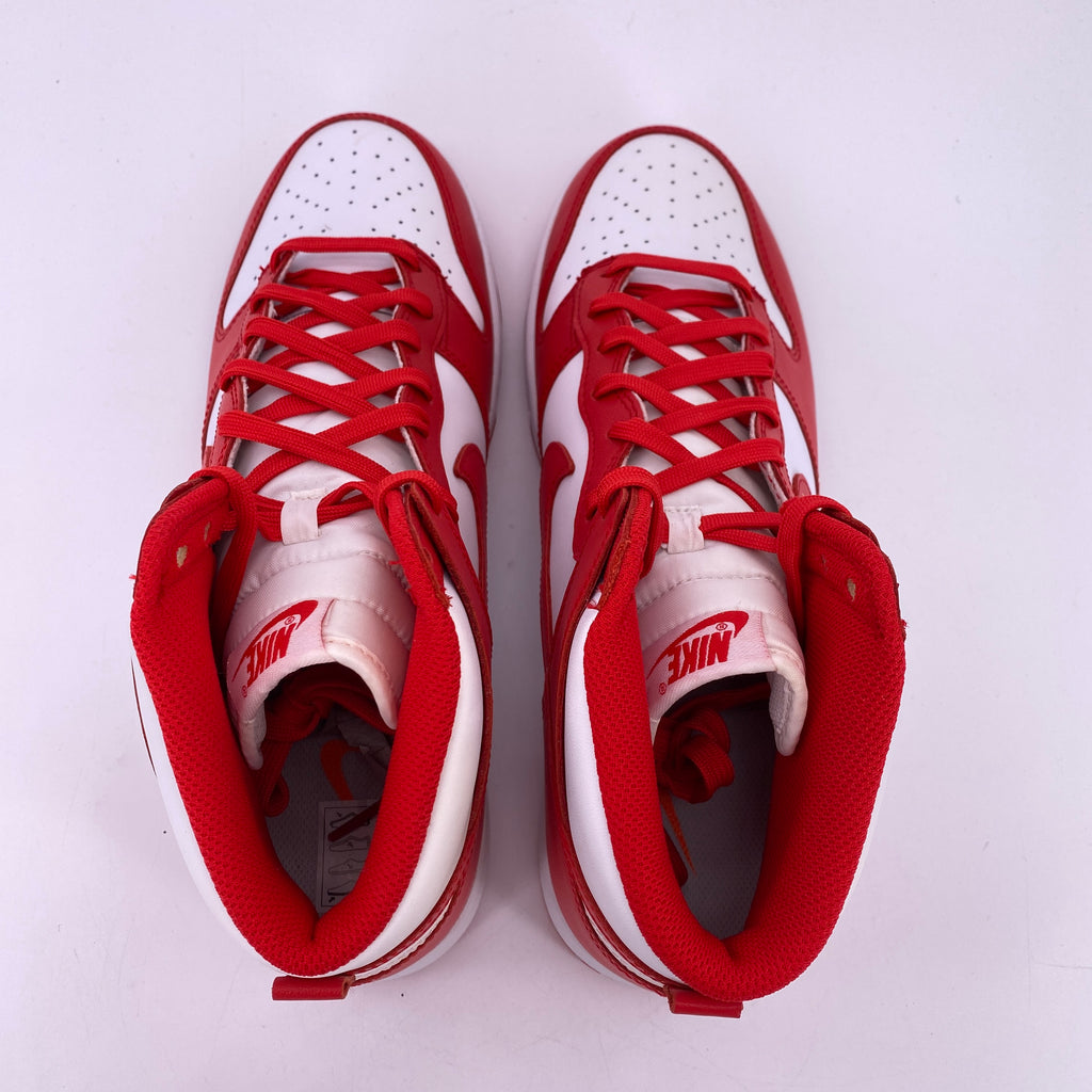 Nike Dunk High Retro "Championship White Red" 2022 New Size 11