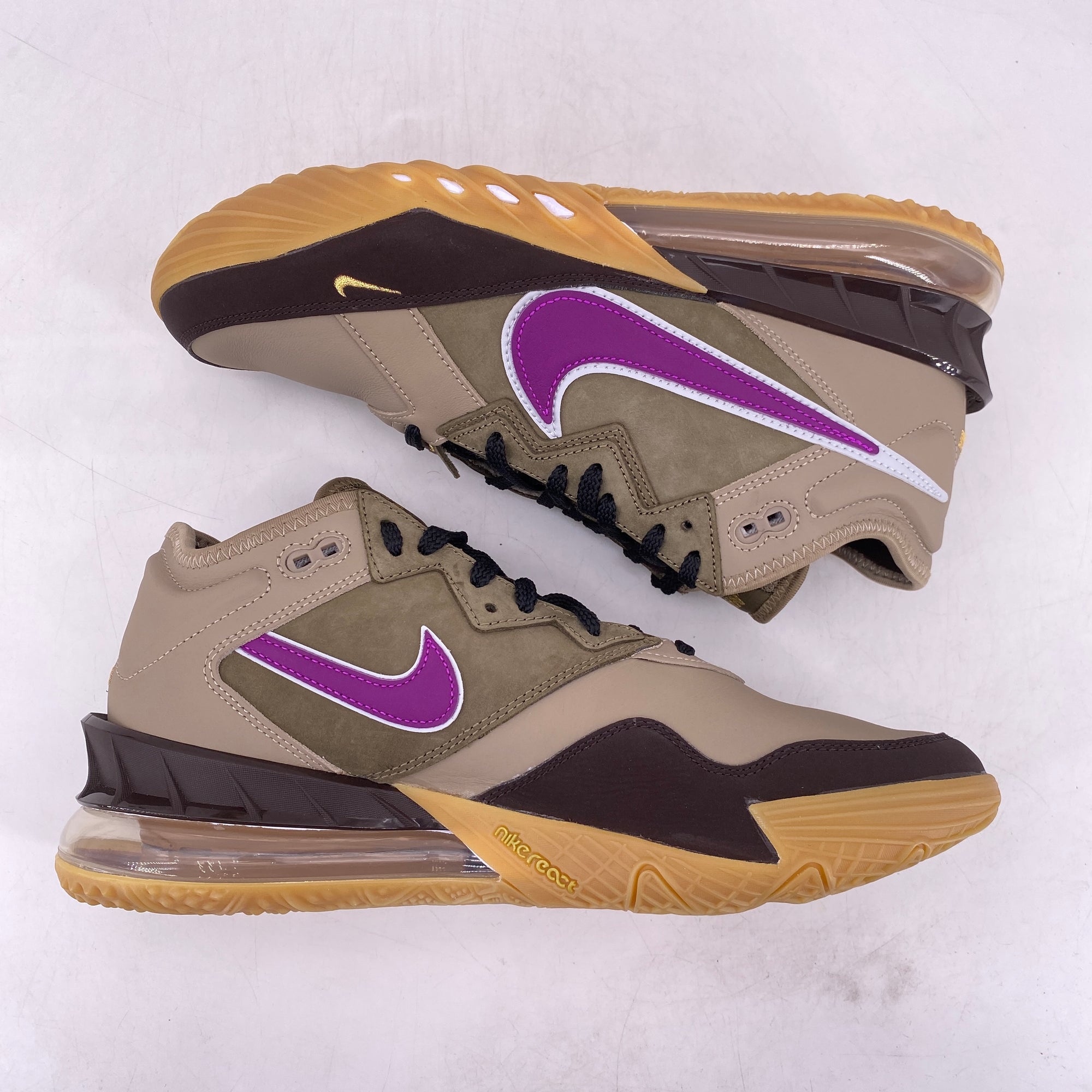 Nike Lebron 18 Low &quot;Atmos Viotech&quot; 2021 New Size 11