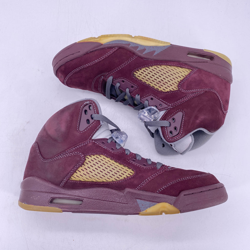 Air Jordan 5 Retro "Burgundy" 2006 Used Size 9.5