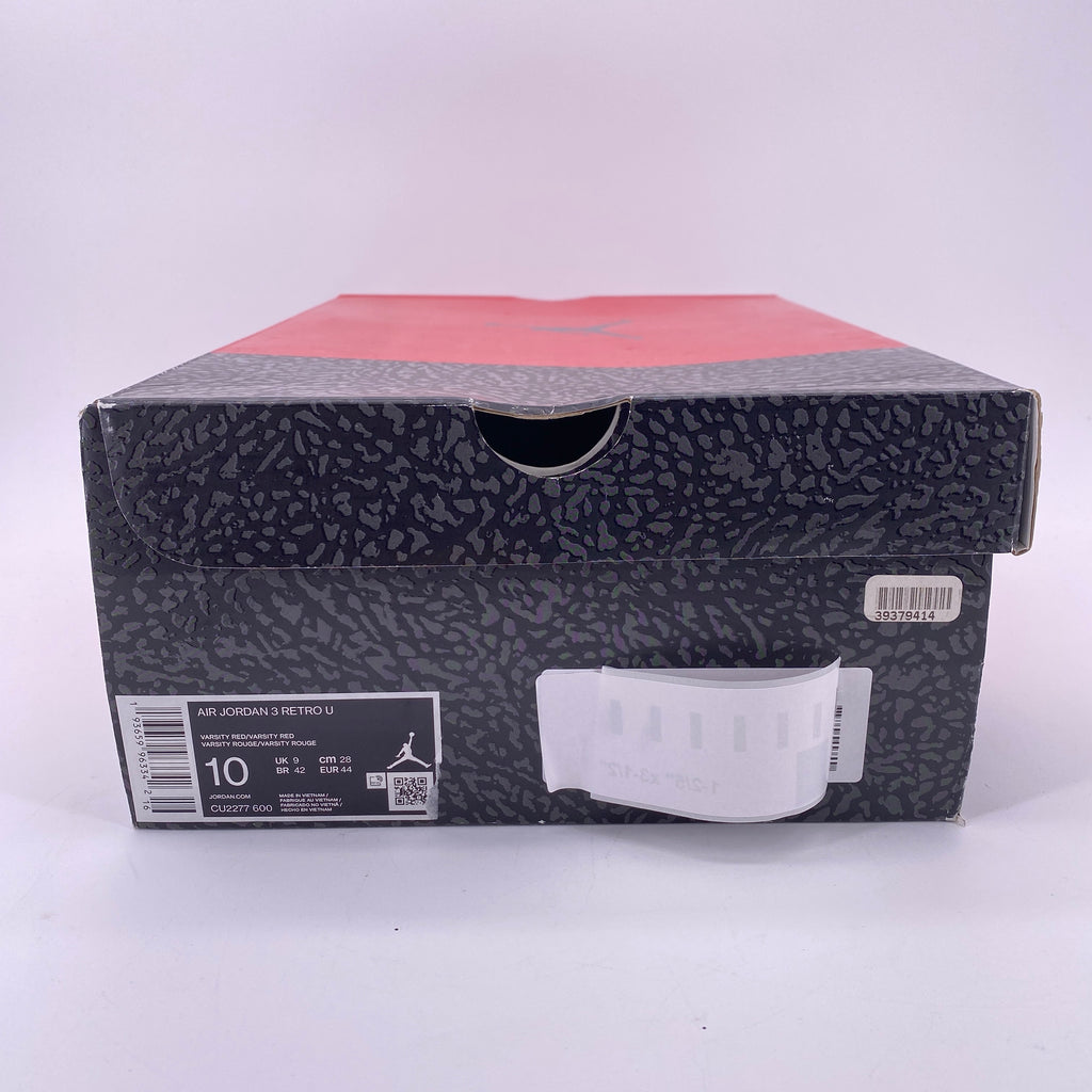 Air Jordan 3 Retro "Unite Chicago" 2020 Used Size 10