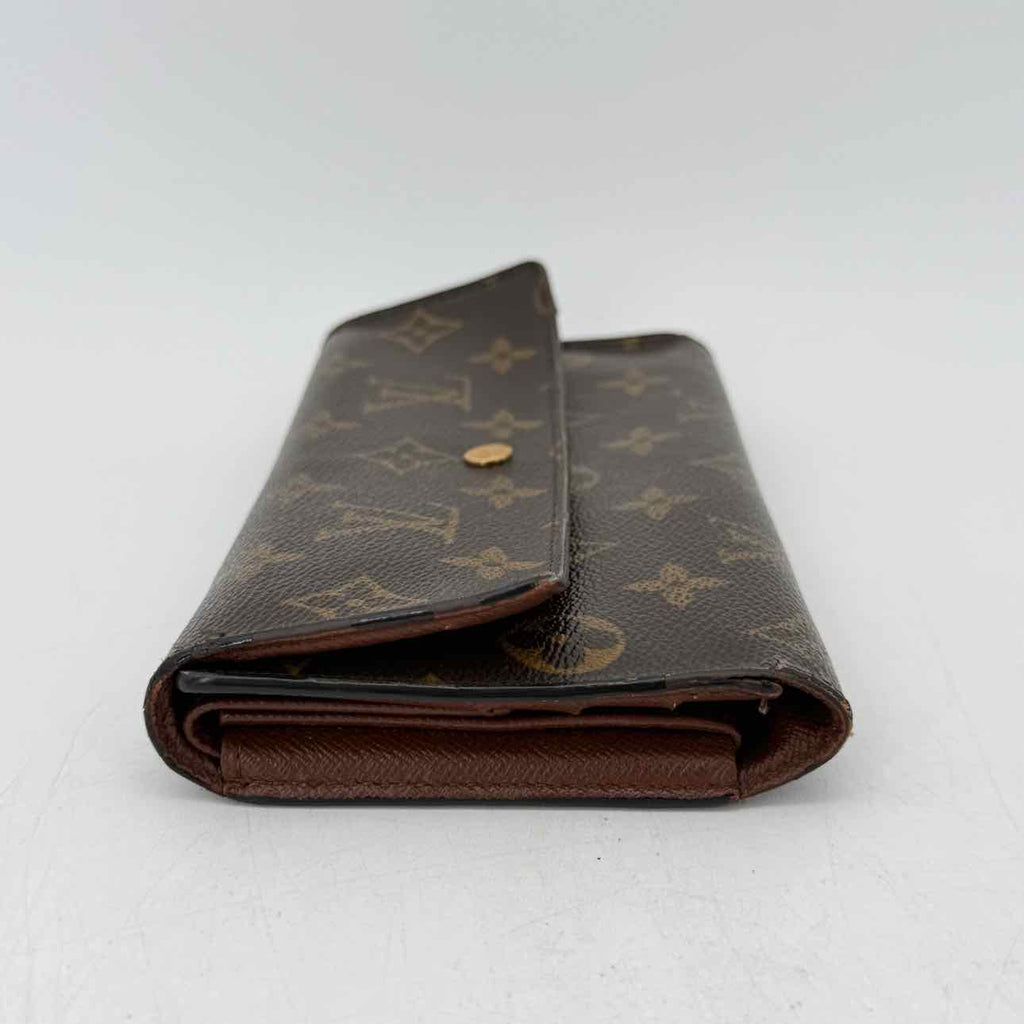 Louis Vuitton Wallet "MONOGRAM" Used Brown