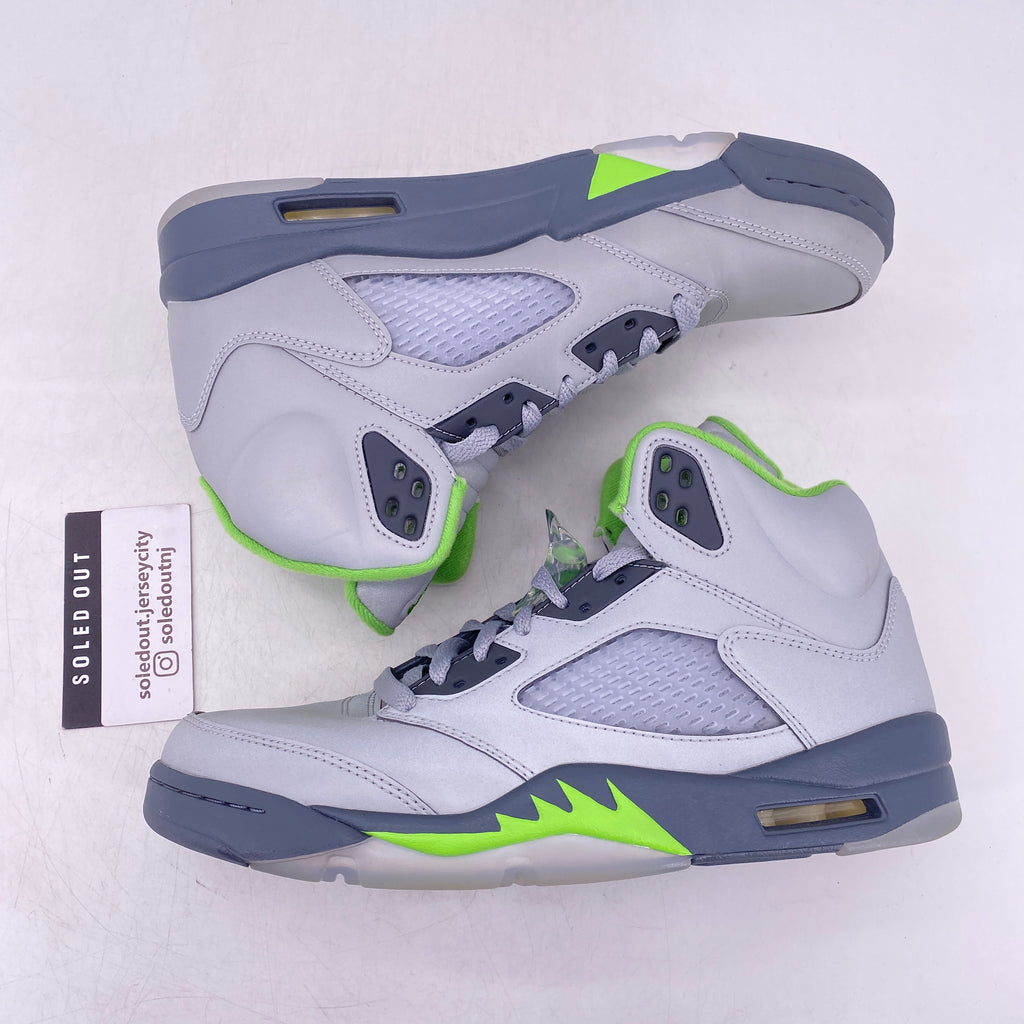 Air Jordan 5 Retro "Green Bean" 2022 Used Size 8.5