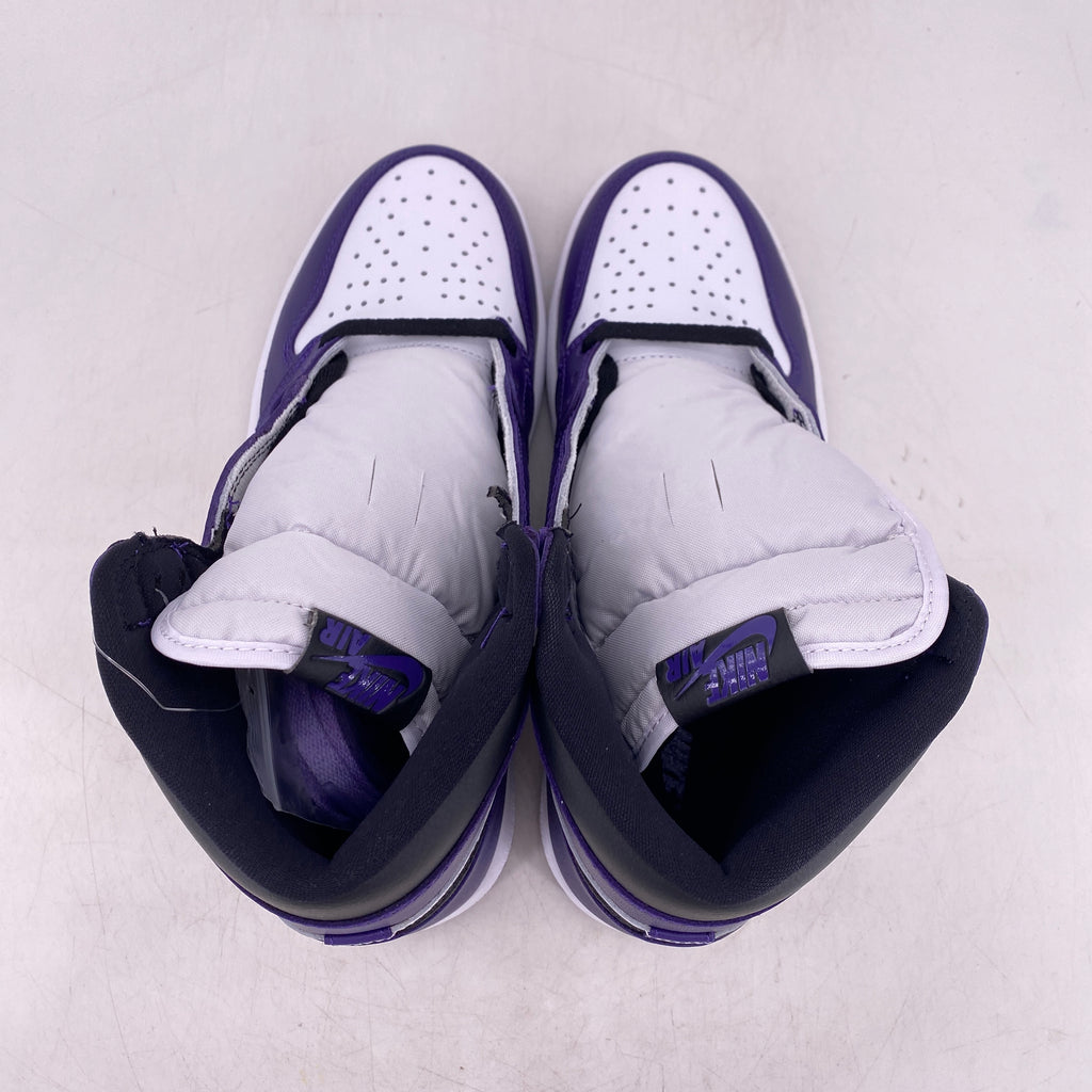 Air Jordan 1 Retro High OG "Court Purple 2.0" 2020 New Size 8