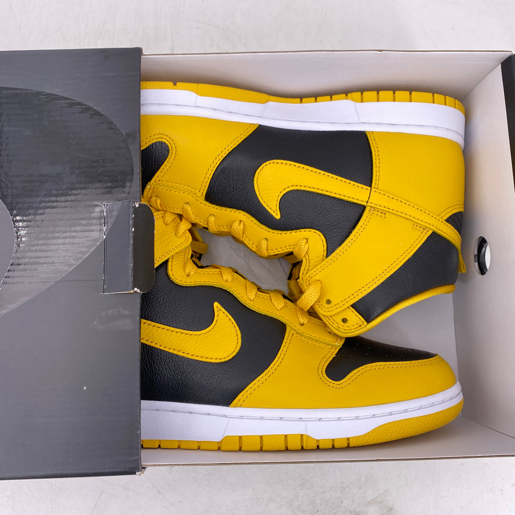 Nike Dunk High Retro "Wu-Tang Yellow" 2024 New Size 10.5