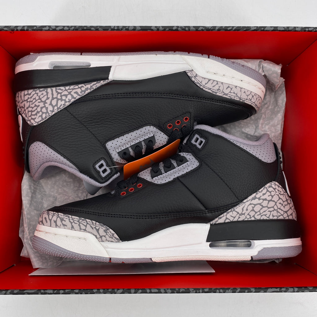 Air Jordan (GS) 3 Retro "Black Cement" 2024 New Size 6.5Y