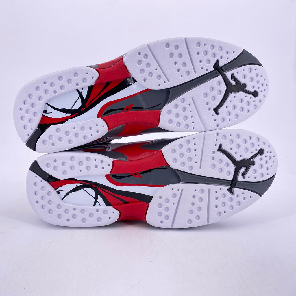 Air Jordan 8 Retro "White True Red" 2025 New Size 10
