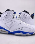 Air Jordan 6 Retro "Sport Blue" 2014 New Size 11.5