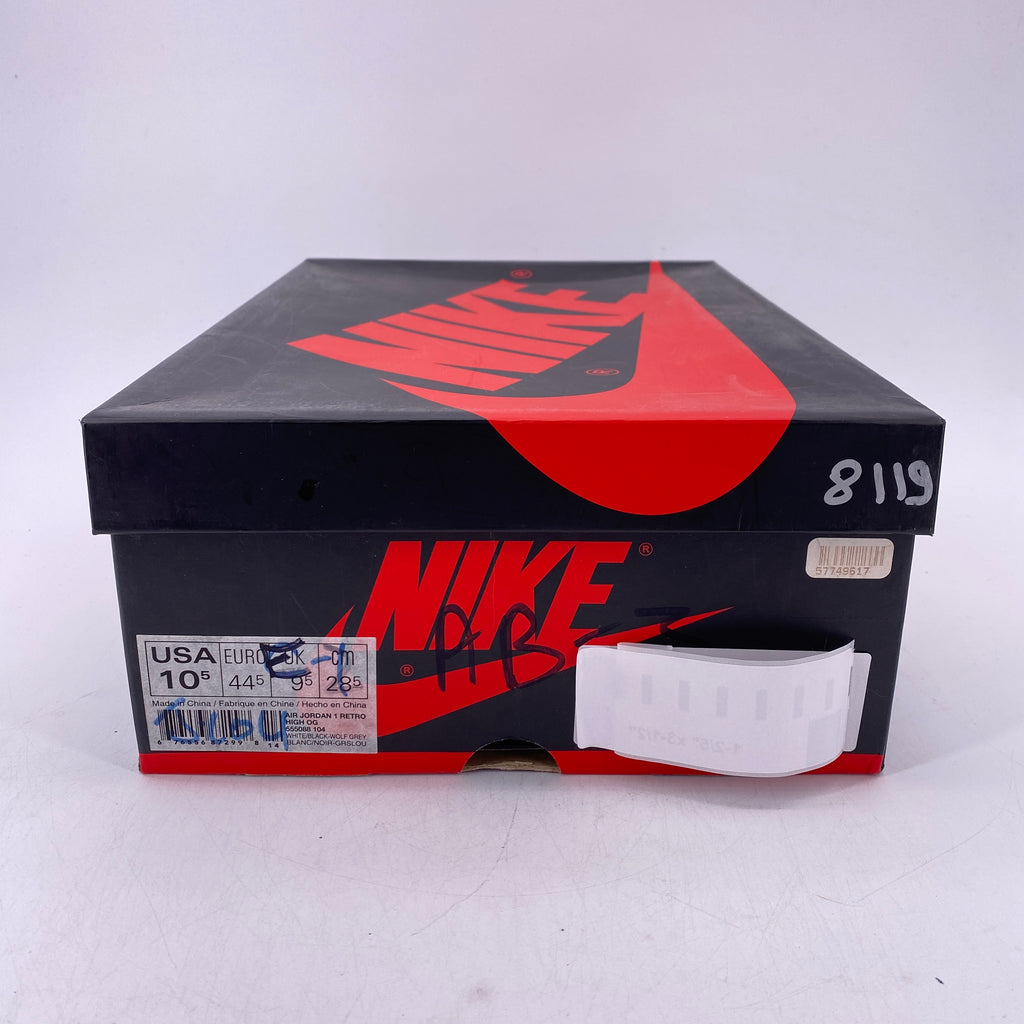 Air Jordan 1 Retro "Barons" 2014 Used Size 10.5