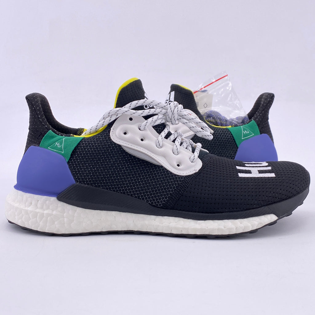Adidas (W) Solar HU Glide "Core Black" 2018 New Size 9.5W