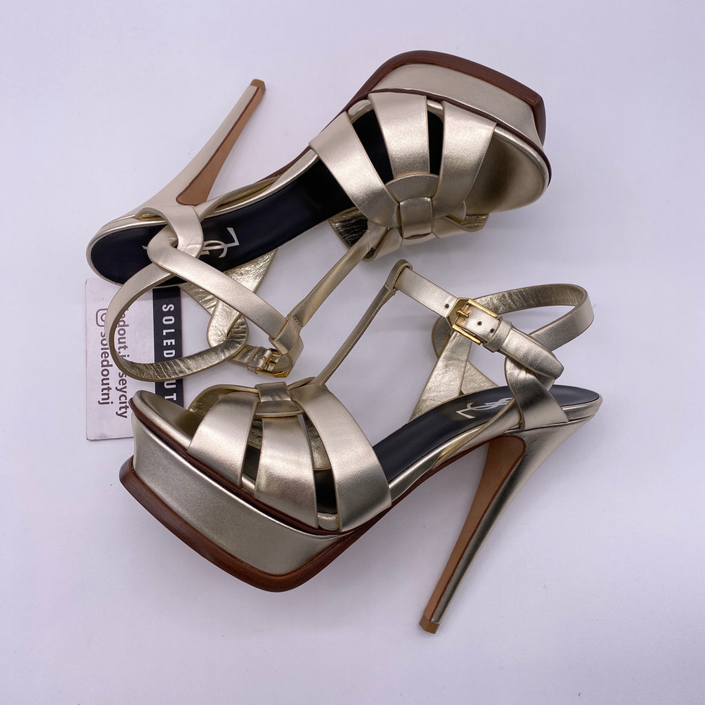 Saint Laurent Tribute "105 Ysl Heels"  New Size 38.5