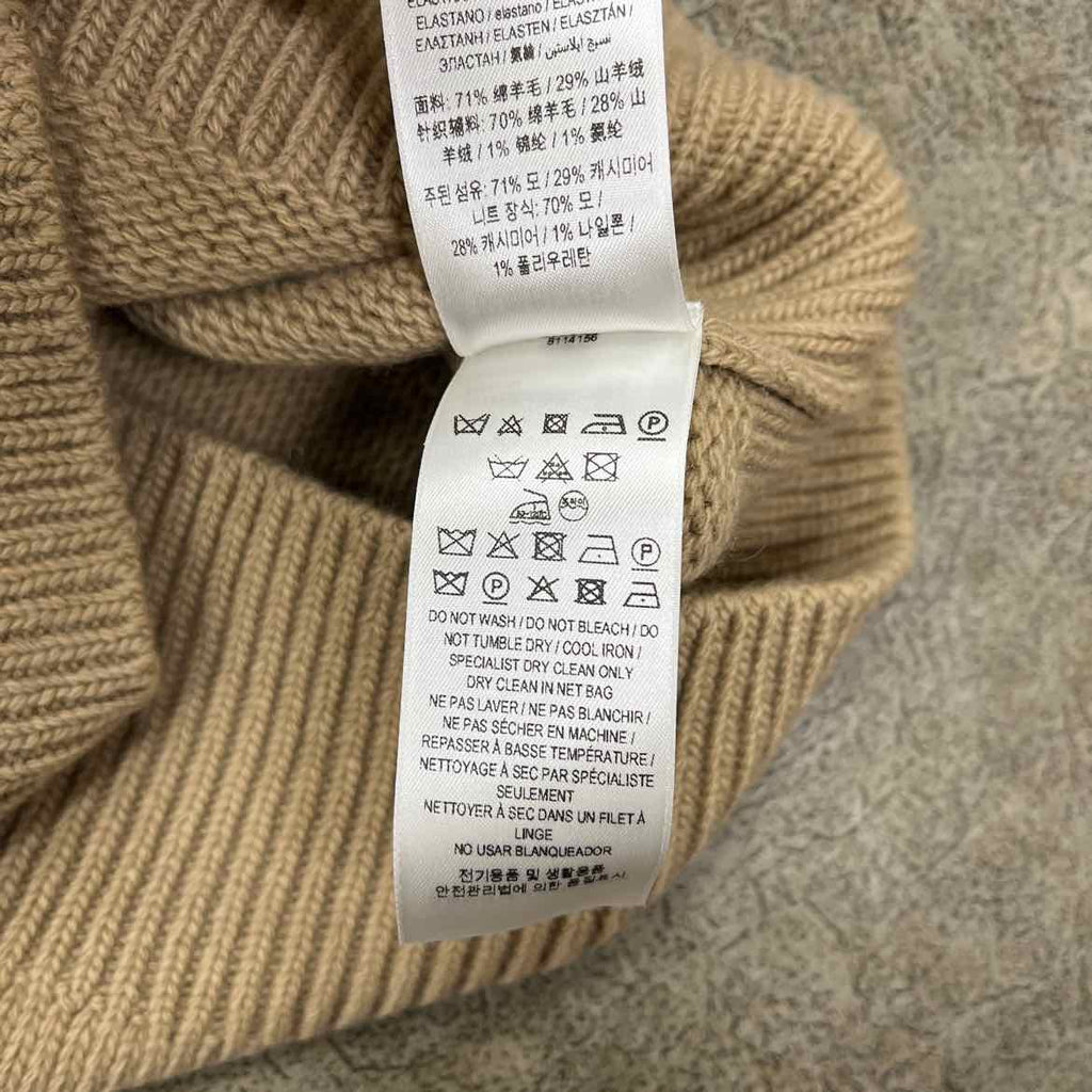 Burberry Knit Crewneck "EQUESTRIAN KNIGHT JUMPER" Beige New Size S