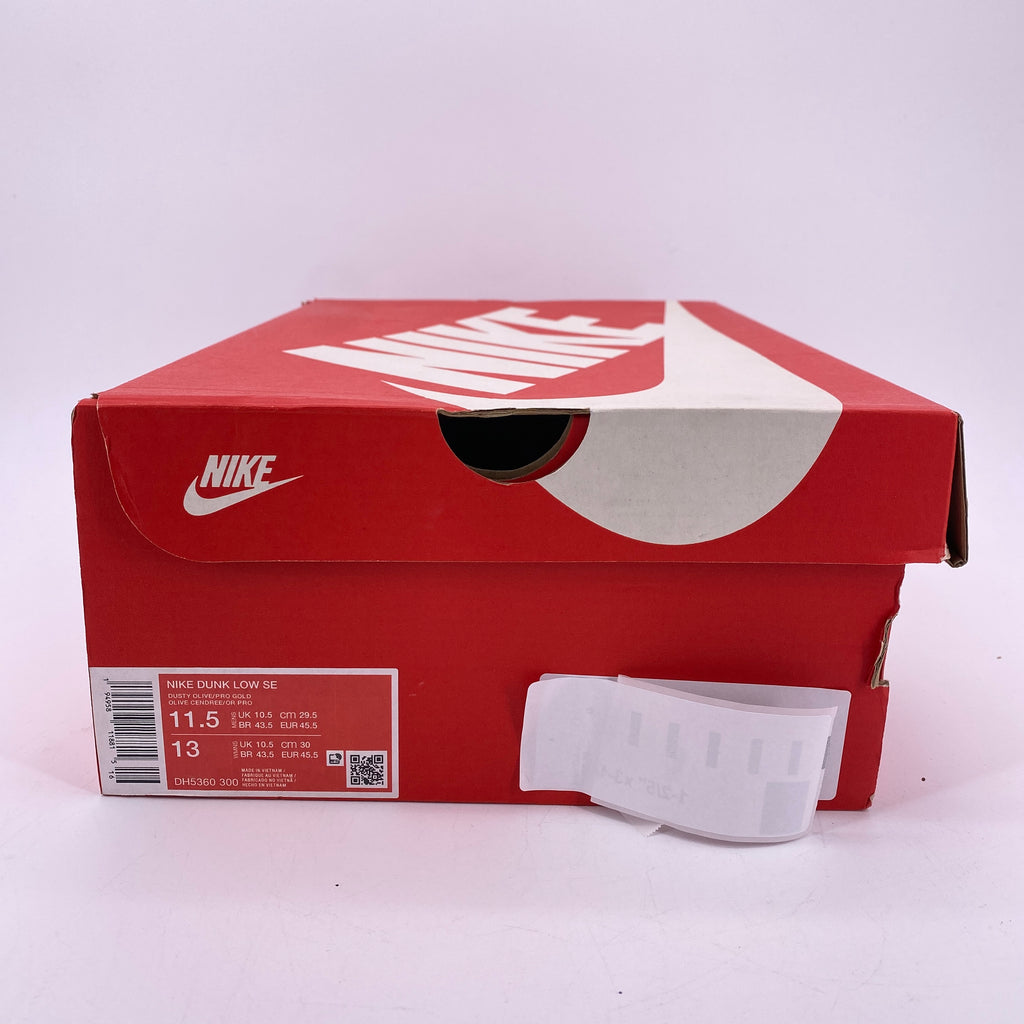 Nike Dunk Low "Dusty Olive" 2021 Used Size 11.5