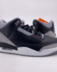 Air Jordan 3 Retro "Black Cement" 2024 New Size 9