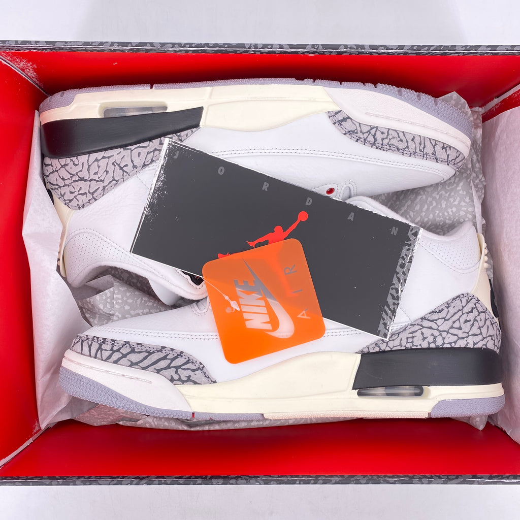 Air Jordan 3 Retro "White Cement Reimagined" 2023 New Size 11