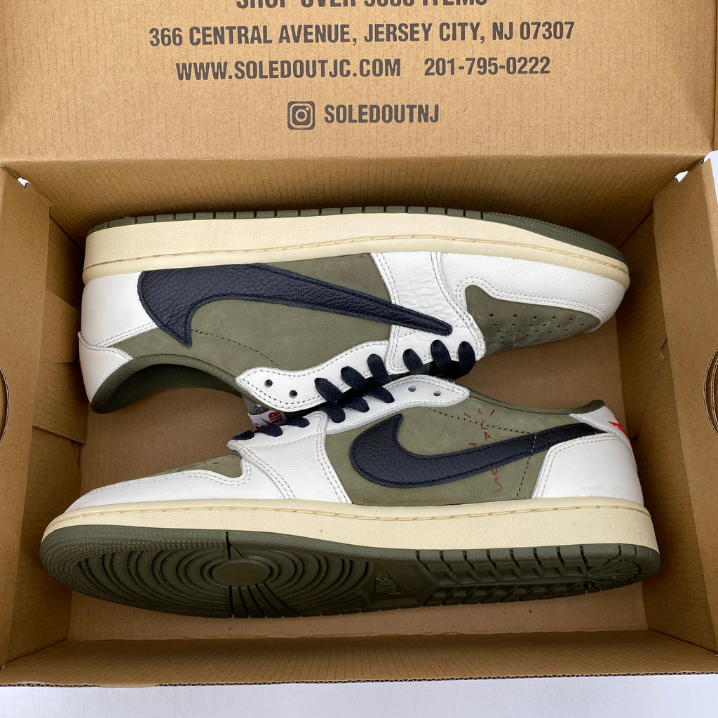 Air Jordan 1 Retro Low "Travis Scott Medium Olive" 2024 Used Size 10