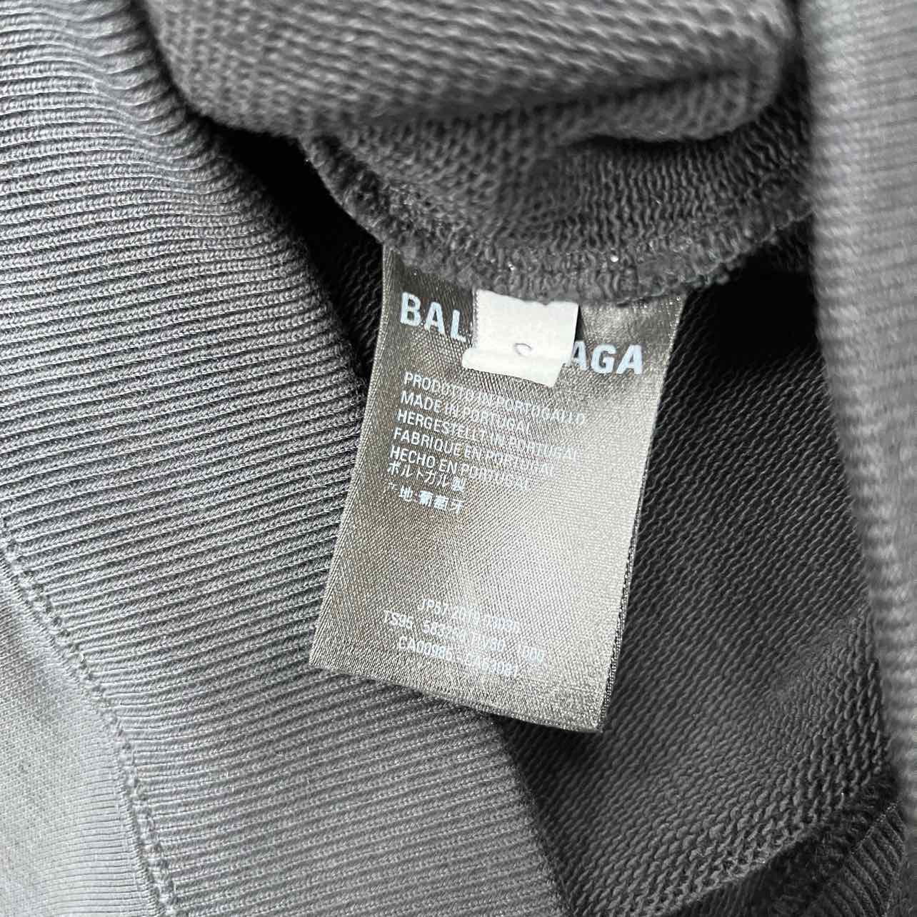 Balenciaga Crewneck Sweater &quot;MASTERCARD&quot; Black Used Size S