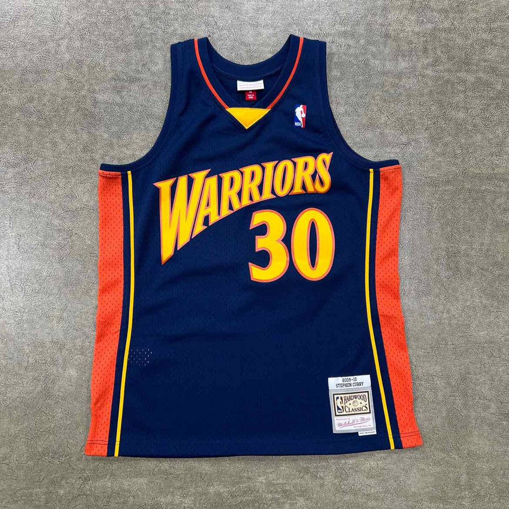 Mitchell & Ness Jersey "CURRY" Blue Used Size L