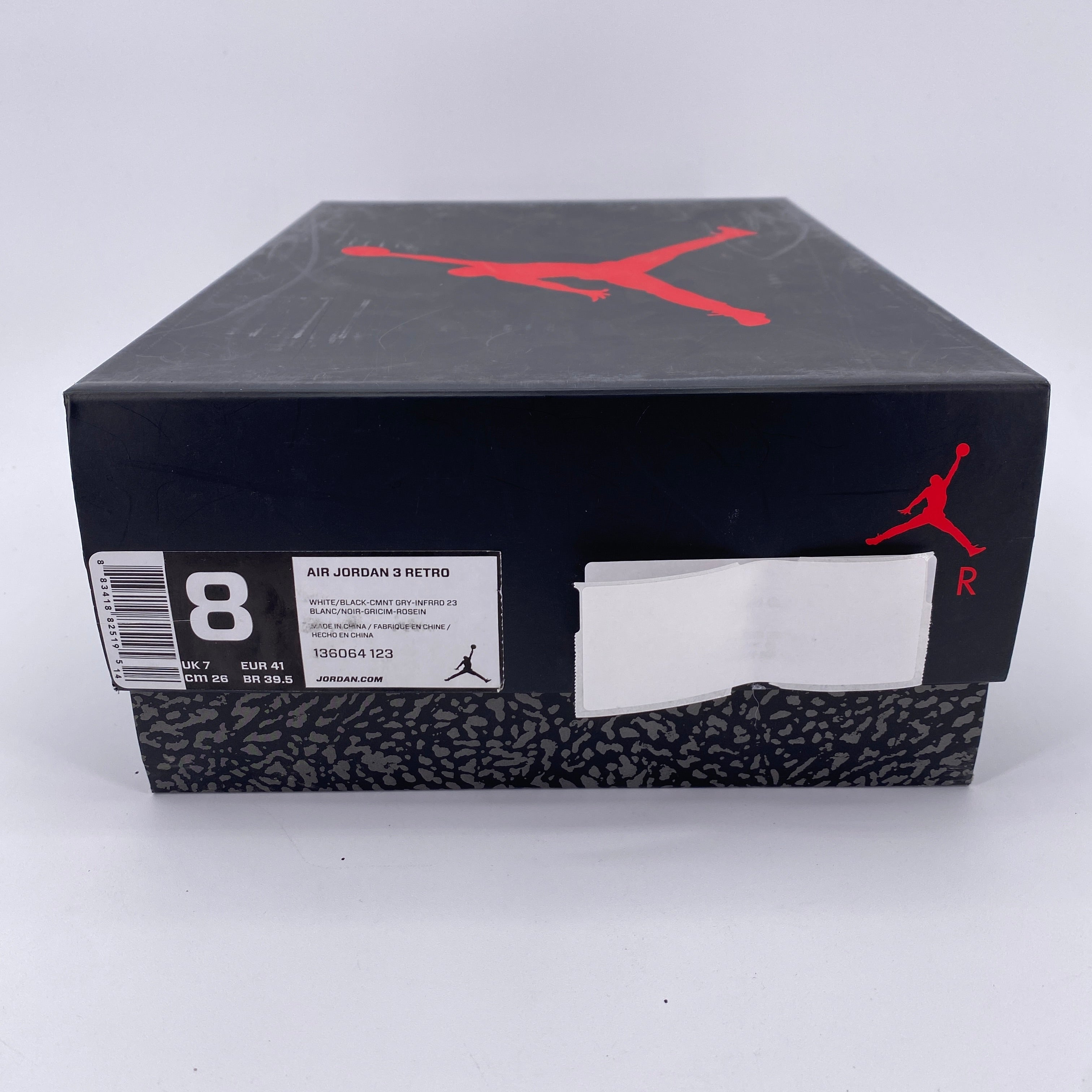 Air Jordan 3 Retro "Infrared 23" 2014 New (Cond) Size 8