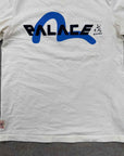 Palace T-Shirt "EVISU" Cream Used Size S