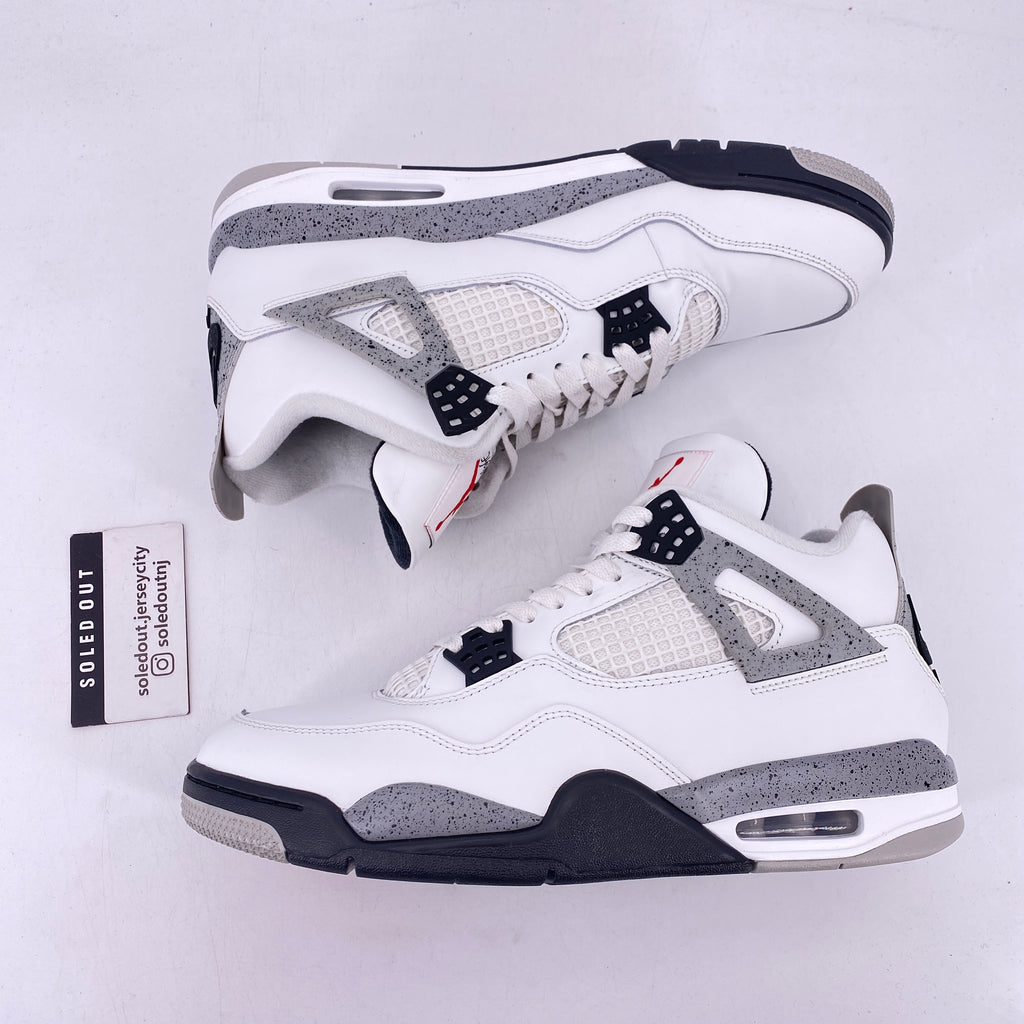 Air Jordan 4 Retro "White Cement" 2025 Used Size 11