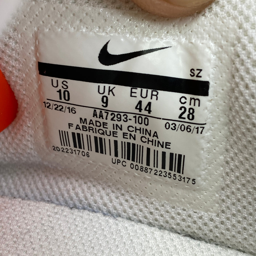 Nike Air Max 90 "The 10: Off-White" 2017 Used Size 10