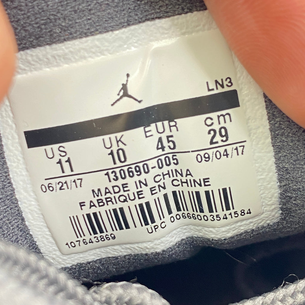 Air Jordan 12 Retro "Dark Grey" 2017 Used Size 11