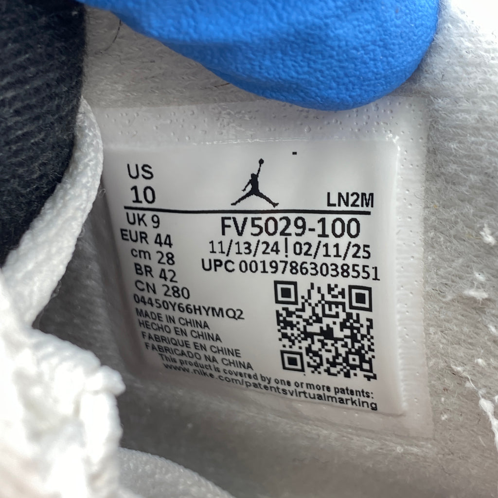 Air Jordan 4 Retro "White Cement" 2025 Used Size 10