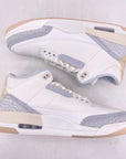 Air Jordan 3 Retro "Craft Ivory" 2024 New Size 12