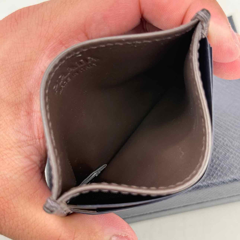 Prada Card Holder "SAFFIANO" Used Brown Size OS