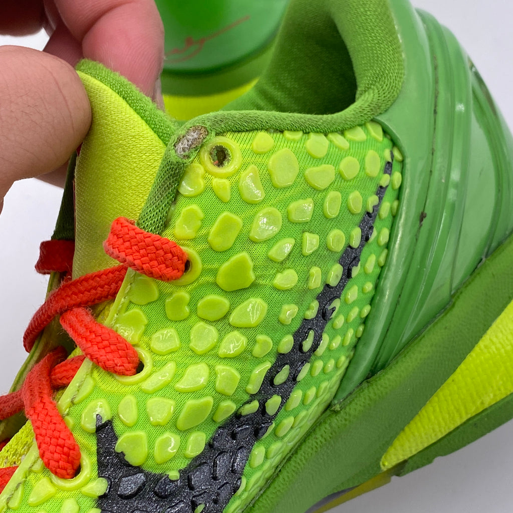 Nike Kobe 6 Protro "Grinch" 2020 Used Size 4